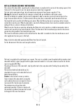 Предварительный просмотр 11 страницы Airone ELEKTRA INOX 120 Instructions For Using, Maintaining And Installing