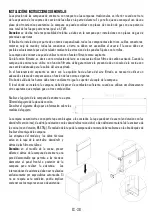 Предварительный просмотр 41 страницы Airone ELEKTRA INOX 120 Instructions For Using, Maintaining And Installing