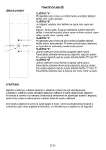 Preview for 64 page of Airone ZAIRA INOX 120 Instructions For Using, Maintaining And Installing