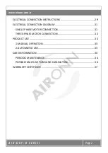 Preview for 3 page of AIRONN AIR-DKF-B 100-50 User Manual