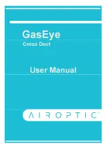 Предварительный просмотр 1 страницы Airoptic GasEye User Manual