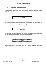 Preview for 13 page of Airplane Factory Sling-2 Pilot Operating Handbook