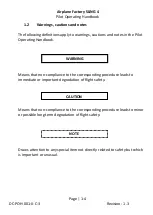 Preview for 12 page of Airplane Factory SLING 4 Pilot Operating Handbook