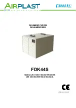 Preview for 1 page of AIRPLAST FDK44S Use And Maintenace Manual