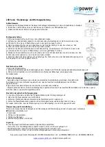 Preview for 2 page of AirPower LSB Series Installation, Operating,  & Maintenance Instructions