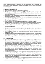 Предварительный просмотр 14 страницы Airpress HL 340/90 Instruction Manual