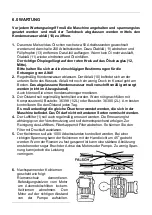 Предварительный просмотр 15 страницы Airpress HL 340/90 Instruction Manual