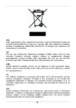 Предварительный просмотр 49 страницы Airpress HL 340/90 Instruction Manual