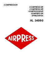 Предварительный просмотр 56 страницы Airpress HL 340/90 Instruction Manual