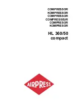 Предварительный просмотр 64 страницы Airpress HL 360/50 compact Instruction Manual