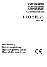 Airpress HLO 215/25 Operating Instructions Manual предпросмотр