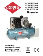 Предварительный просмотр 1 страницы Airpress K-serie Instruction Manual