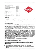 Предварительный просмотр 6 страницы Airpress K-serie Instruction Manual