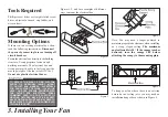 Preview for 6 page of AirPro PROGRESS LIGHTING P250074 Installation Manual