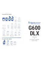 Preview for 1 page of Airpura G600DLX Operating & Filter Replacement Directions