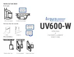 Airpura UV600-W Operating & Filter Replacement Directions предпросмотр