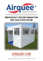 airquee EMERGENCY DECONTAMINATION AND ISOLATION ROOM Quick Start Manual preview