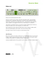 Preview for 2 page of AirRaid Audio Elements: Distort Operation Manual