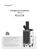 Airrex HSC-11 User Manual preview