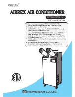 Airrex HSC-14 User Manual preview