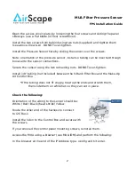 Preview for 2 page of AirScape BBCB-A-1-1 Installation Manual