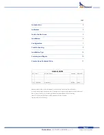 Preview for 2 page of AirSense LM80031 Draft Installer'S Handbook