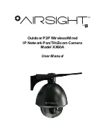 Preview for 1 page of Airsight XX60A User Manual