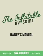 Airskirts RV Skirt Kit Owner'S Manual preview