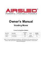 AIRSLED VM2400 Owner'S Manual preview
