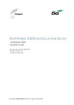 Preview for 1 page of Airspan AIRSTRAND 2200 Installation Manual