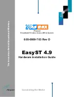 Preview for 1 page of Airspan AS MAX EasyST 4.9 Hardware Installation Manual