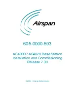 Airspan AS4000 Installation Manual preview