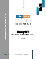 Preview for 1 page of Airspan EasyST Hardware Installation Manual