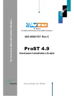 Preview for 1 page of Airspan ProST 4.9 Hardware Installation Manual