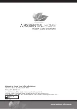 Preview for 20 page of Airssential Home LifeTemp Radient AI-RADTH Instruction Manual