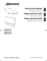 Предварительный просмотр 1 страницы AirStage ABUA12TLAV Installation Manual