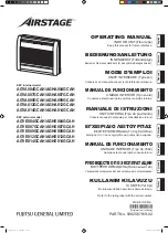 AirStage AGHA004GCAH Operating Manual preview