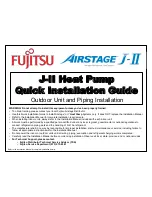 Preview for 1 page of AirStage AOUA36RLAVM Quick Installation Manual