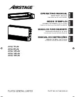 Preview for 1 page of AirStage ARUL12RLAV Operating Manual