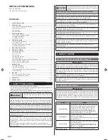 Preview for 2 page of AirStage ARXC72GATH Installation Manual