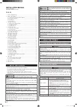 Preview for 2 page of AirStage ARXK07GALH Installation Manual