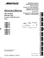 Preview for 1 page of AirStage AS A07L Operating Manual