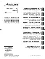 AirStage ASHA04GACH Installation Manual preview