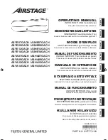 Preview for 1 page of AirStage ASHA07GACH Operating Manual