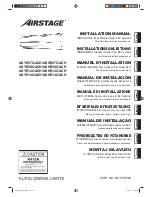 AirStage ASHE07GACH Installation Manual preview