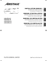 AirStage ASUA12RLAV Installation Manual preview