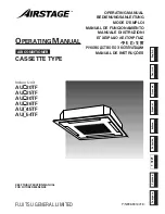 Preview for 1 page of AirStage AU 54TF Operating Manual