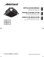 AirStage AUUB18TLAV Installation Manual preview