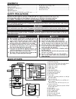 Preview for 2 page of AirStage UTB-*V Operating Manual