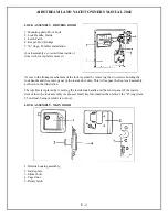 Предварительный просмотр 48 страницы Airstream 2002 LAND YACHT User Manual